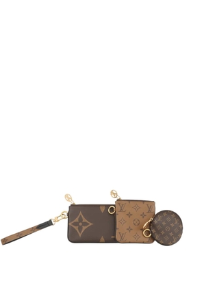 Louis Vuitton Pre-Owned 2010-2026 Monogram Reverse Giant Trio Set pouch - Brown