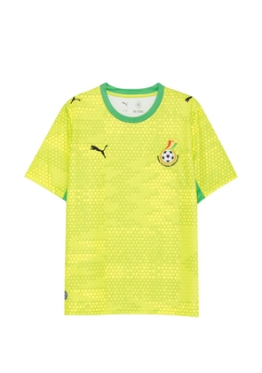 PUMA x Salehe Bembury x Ghana patterned logo-print T-shirt - Green