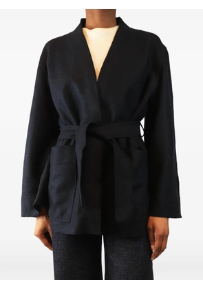 Soeur Balme belted coat - Blue