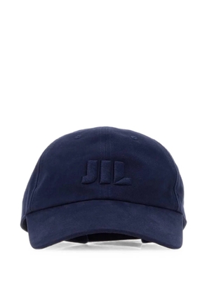 Jil Sander logo-embroidered baseball cap - Blue
