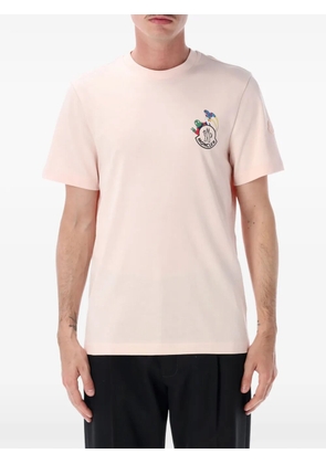 Moncler Space MonDuck cotton T-shirt - Pink