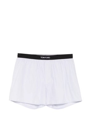 TOM FORD logo-waistband boxer - Grey