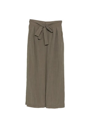 PSOPHIA tie-waist palazzo pants - Green