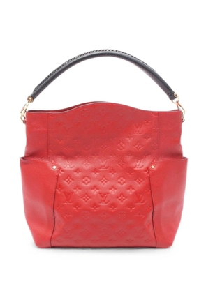 Louis Vuitton Pre-Owned 2015 Bagatelle Monogram Empreinte shoulder bag - Red