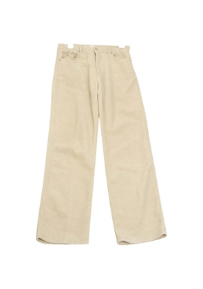 Isabel Marant Vintage straight-leg corduroy trousers - Neutrals