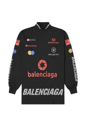 Balenciaga Top League long-sleeve T-shirt - Black