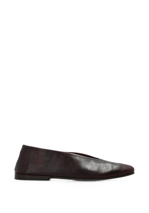 Marsèll Scivolo leather ballet flats - Brown