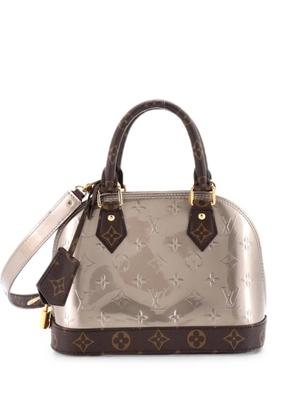 Louis Vuitton Pre-Owned Alma Handbag Monogram Vernis with Monogram Canvas and Epi Leather BB crossbody bag - Metallic