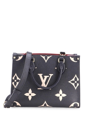 Louis Vuitton Pre-Owned OnTheGo Bicolor Monogram Empreinte Giant PM tote bag - Black