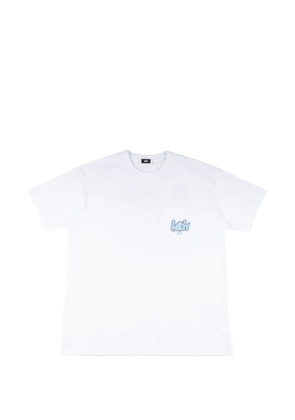 KITH Japan Bubbles Stars logo-print pocket-detail T-shirt - White