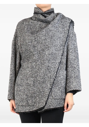 MARANT ÉTOILE drop-shoulder cape - Grey
