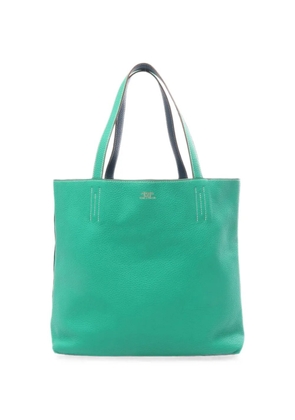Hermès Pre-Owned 2012 45 Double Sens tote bag - Blue