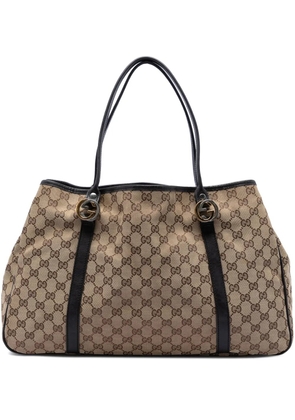 Gucci Pre-Owned 2016-2026 Large GG Canvas Twins tote bag - Neutrals