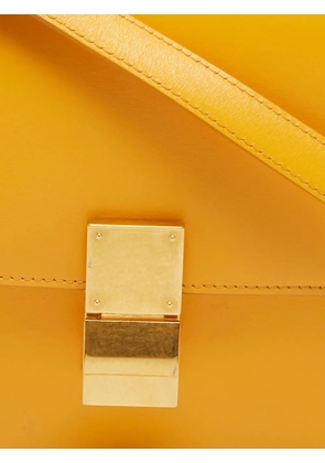 Celine Pre-Owned 2018 medium Classic Box shoulder bag - Yellow