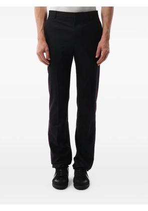 Givenchy side-stripe trousers - Black