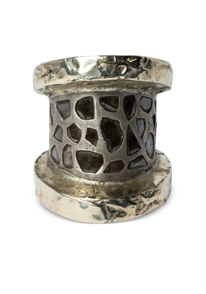Parts of Four Chasm v2 diamond ring - Silver