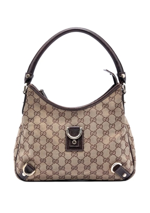 Gucci Pre-Owned 2000-2015 GG Canvas Abbey D Ring shoulder bag - Neutrals
