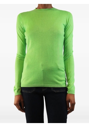 Gabriela Hearst fine-knit long-sleeve top - Green