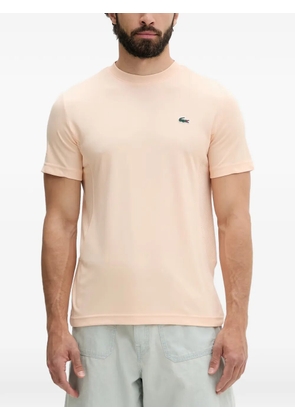Lacoste x Novak Djokovic logo-patch T-shirt - Pink
