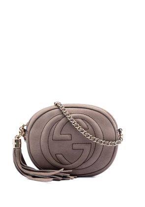 Gucci Pre-Owned 2016-2026 Mini Nubuck Soho Chain crossbody bag - Brown