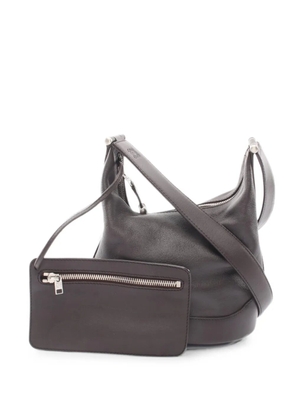 Loewe Pre-Owned 2000s Anagram leather shoulder bag - Brown