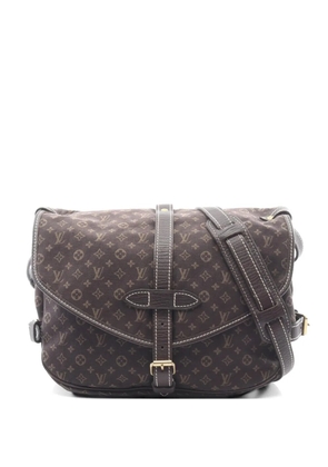 Louis Vuitton Pre-Owned 2007 Saumur Monogram shoulder bag - Brown