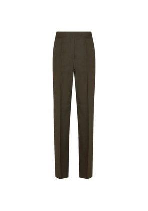 Max Mara pressed-crease tailored trousers - Brown
