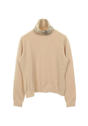 CHANEL Pre-Owned 1986-1988 Le Make Up De Chanel turtleneck sweater - Neutrals