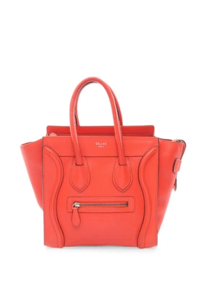 Celine Pre-Owned 2000s micro Luggage tote bag - Orange