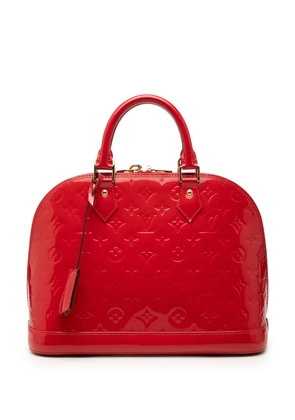 Louis Vuitton Pre-Owned 2014 Monogram Vernis Alma PM handbag - Red