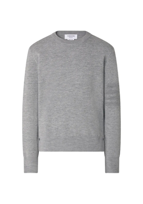 Thom Browne 4-Bar Ottoman Milano-stitch jumper - Grey