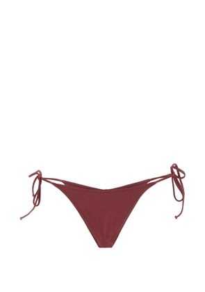 MC2 Saint Barth Norah side-tie bikini bottoms - Red
