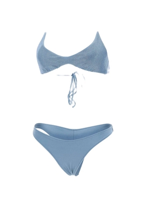 MC2 Saint Barth Hesni rhinestone-embellished bikini - Blue