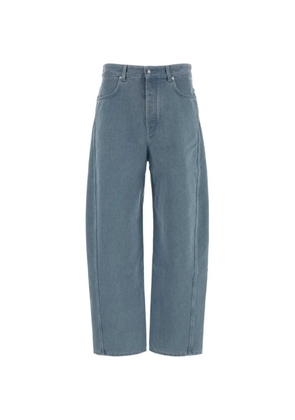 Givenchy Couture Seam logo-patch jeans - Blue