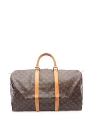 Louis Vuitton Pre-Owned 2001 Keepall 50 Monogram Boston bag - Brown