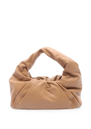 Bottega Veneta Pre-Owned 2010s gathered-detail shoulder bag - Brown