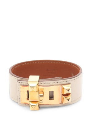 Hermès Pre-Owned 2022 24 Collier de Chien bangle - Gold