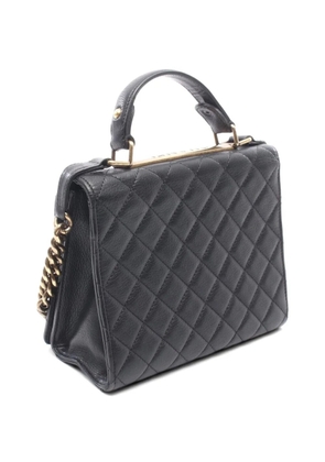 CHANEL Pre-Owned 2012-2013 2.55 diamond-quilted shoulder bag - Black