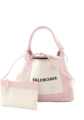 Balenciaga Pre-Owned 2000s Navy Cabas handbag - Neutrals