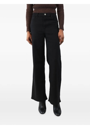 FRAME slim-fit wide-leg jeans - Black
