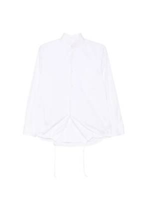 Comme Des Garçons drawstring-hem shirt - White