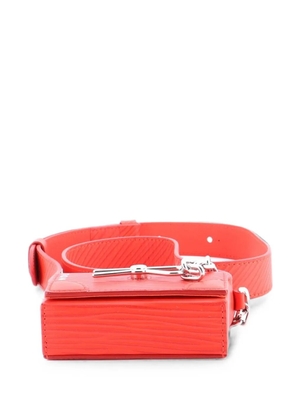 Louis Vuitton Pre-Owned Steamer Bag Epi Leather Micro crossbody bag - Red