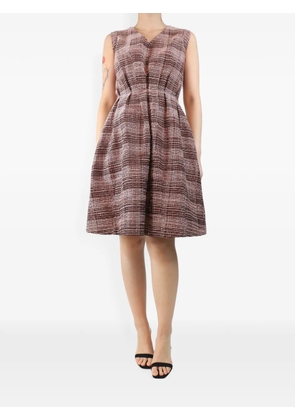Marni Pre-Owned gathered sleeveless mini dress - Pink