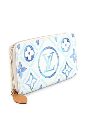 Louis Vuitton Pre-Owned Zippy Wallet By The Pool Monogram Tile Canvas small wallets - Blue