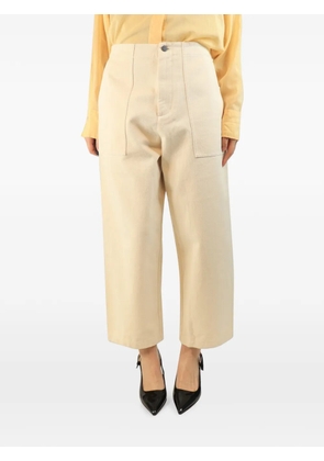 Masscob wide-leg patch-pockets jeans - Neutrals
