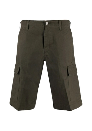 Carhartt WIP logo-patch cargo shorts - Green