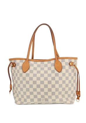 Louis Vuitton Pre-Owned 2011 Neverfull Damier Azur tote bag - Neutrals