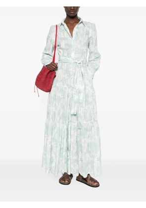 MC2 Saint Barth Jensen belted maxi dress - White