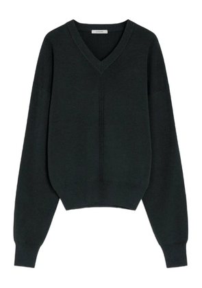 LEMAIRE V-neck sweater - Black