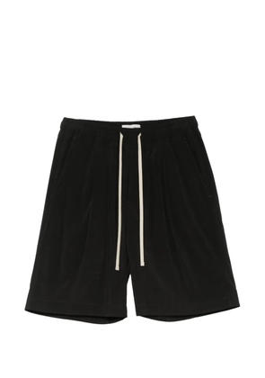 STATE OF ORDER drawstring pleated shorts - Black